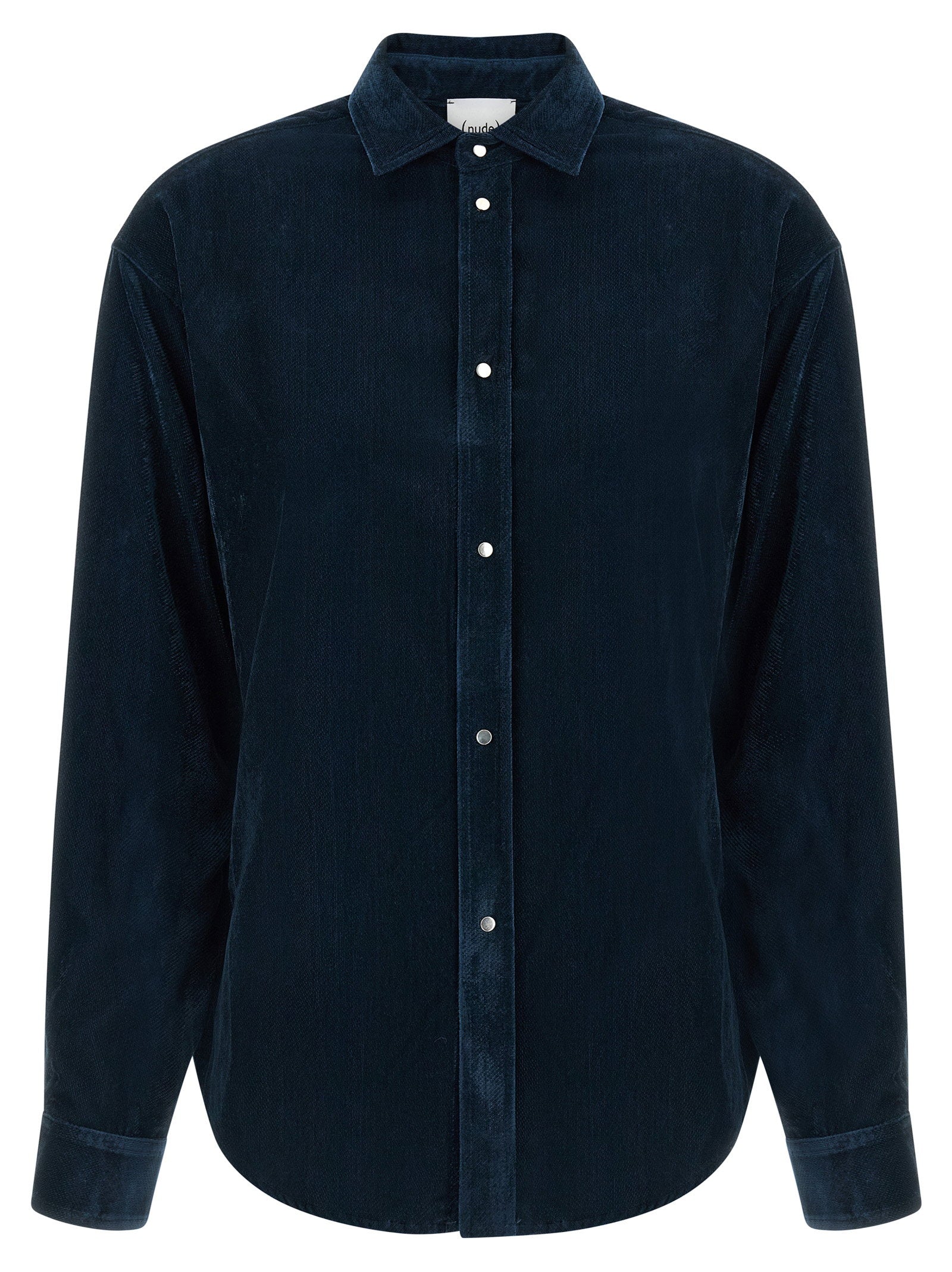Nude Velvet Shirt