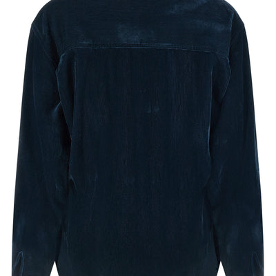 Nude Velvet Shirt