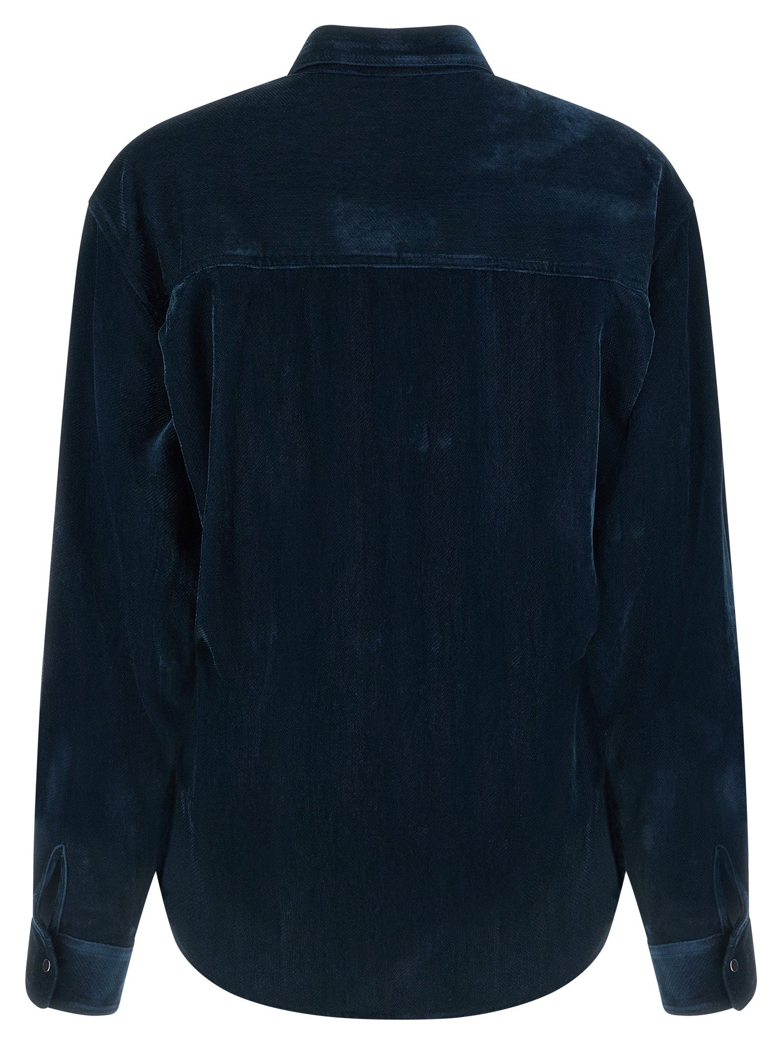 Nude Velvet Shirt
