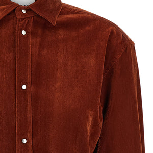Nude Velvet Shirt