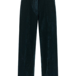 Nude Velvet Pants