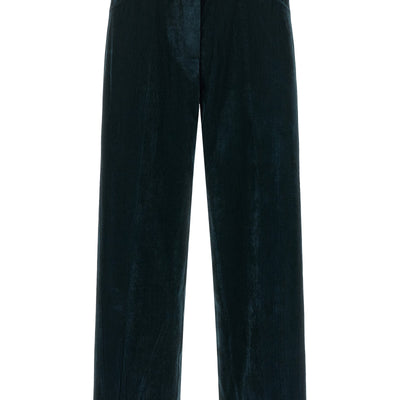 Nude Velvet Pants