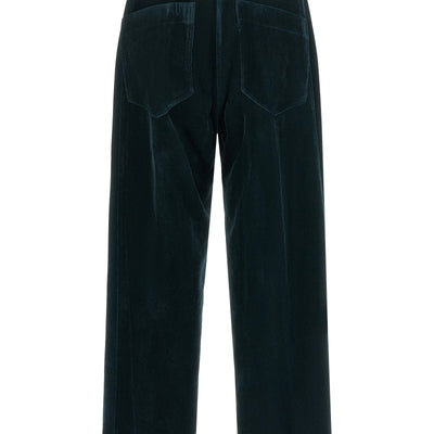 Nude Velvet Pants