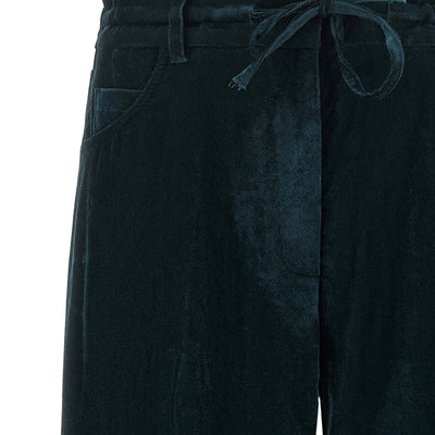 Nude Velvet Pants