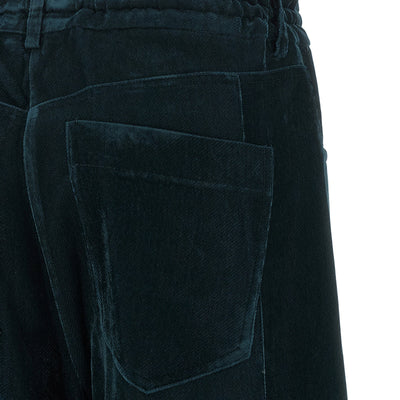Nude Velvet Pants