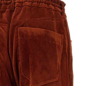 Nude Velvet Pants