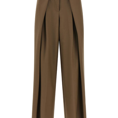 Nude Palazzo Pants