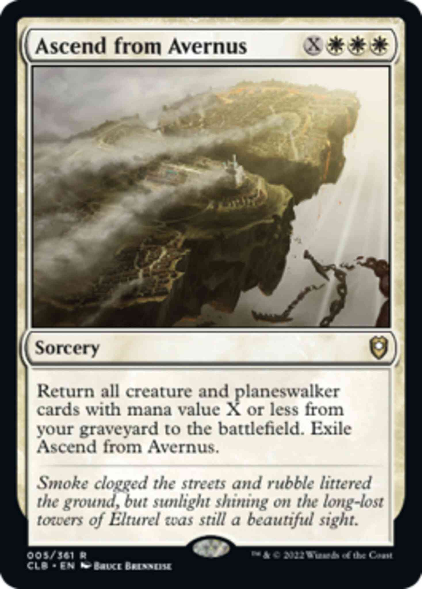 Ascend from Avernus [5] [Commander Legends: Battle for Baldur's Gate] [Non-Foil]