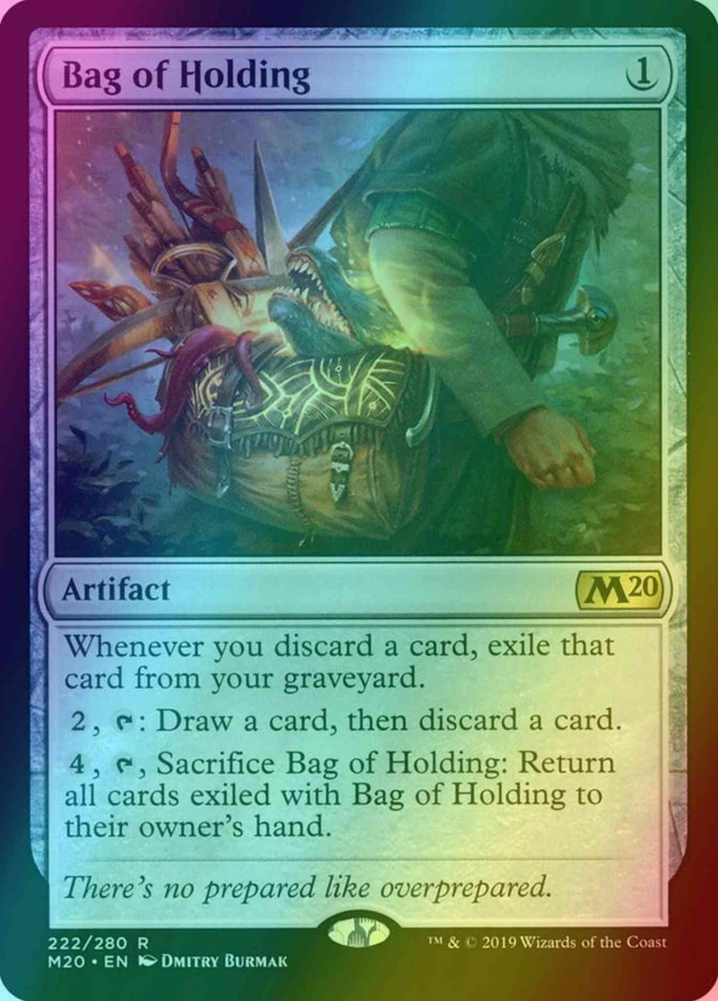 Bag of Holding [222] [Core Set 2020] [Foil]
