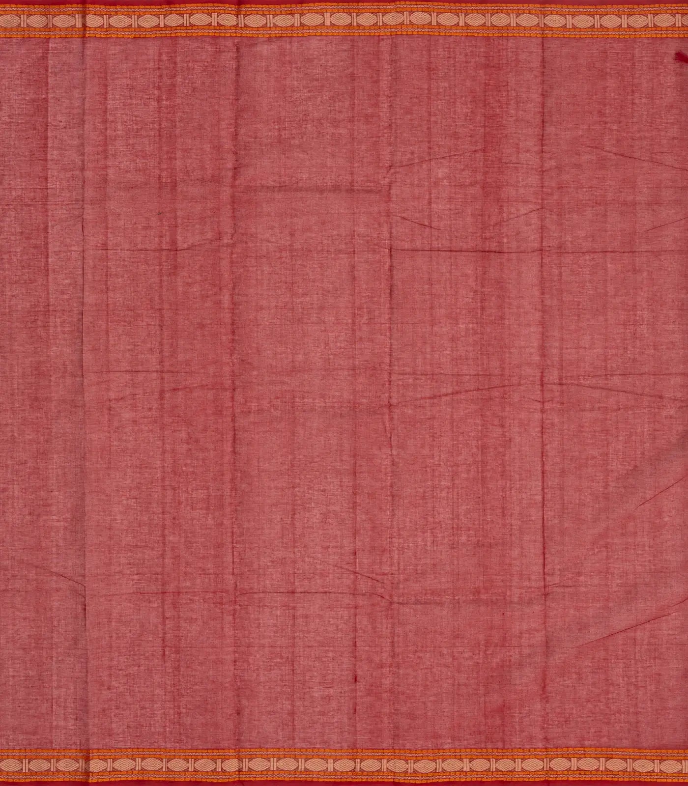 Crimson Handloom Kanchi Cotton Saree With Checks