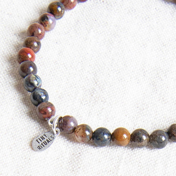 Natural African Pietersite Energy Bracelet