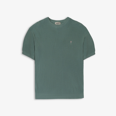 SUPERKICKS | RIBBED TEE { GREEN