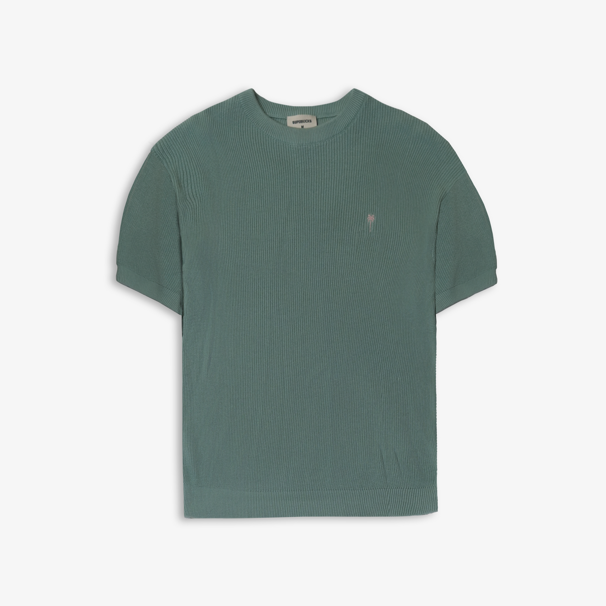 SUPERKICKS | RIBBED TEE { GREEN