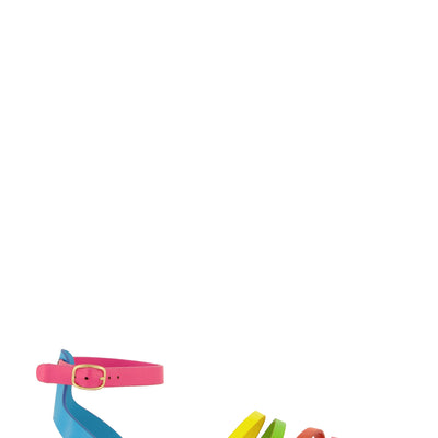 Asymmetrical Strappy Flat Sandals