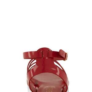 Asymmetrical Strappy Flat Sandals