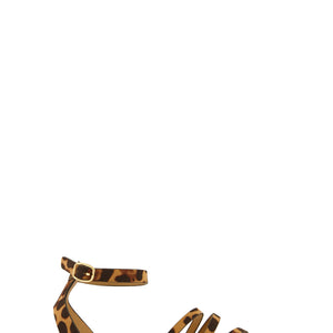 Asymmetrical Strappy Flat Sandals