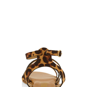 Asymmetrical Strappy Flat Sandals