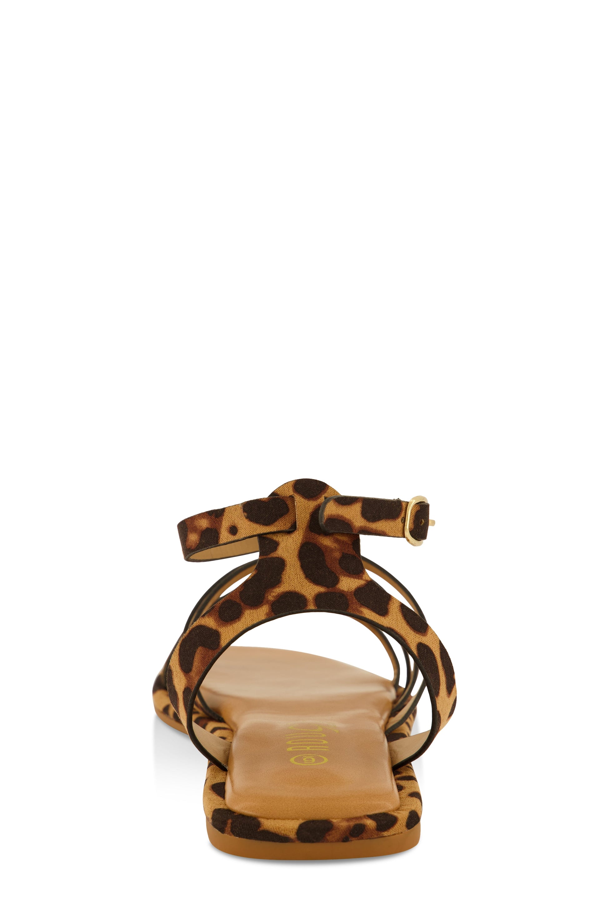 Asymmetrical Strappy Flat Sandals