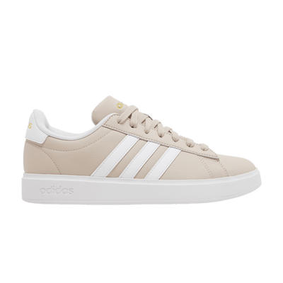 adidas Grand Court Wonder Taupe Cloud White Gold Metallic (Women's)