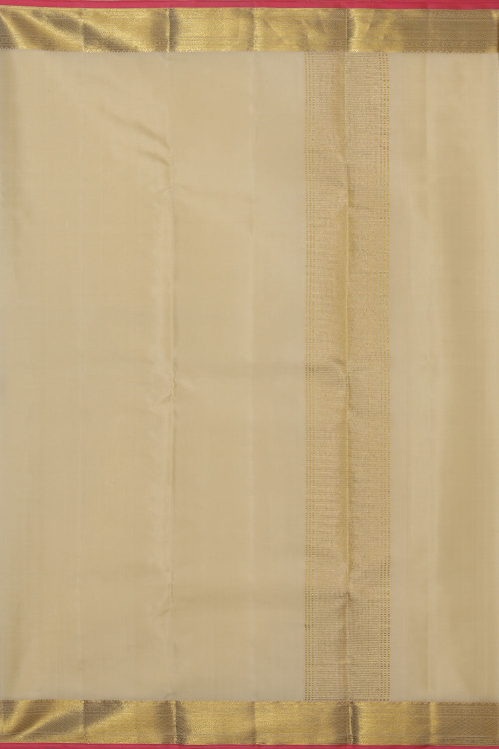Kanchi Pure Silk CreamTraditional Dhoti With Kanduva (8 X 4)