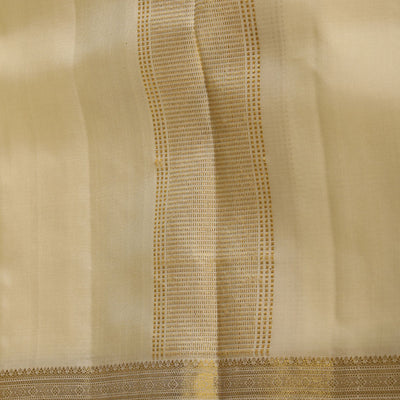 Kanchi Pure Silk CreamTraditional Dhoti With Kanduva (8 X 4)