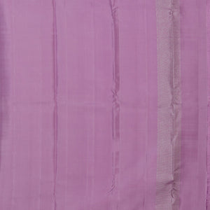 Kanchi Pure Silk Lavender-Purple Traditional Dhoti With Kanduva (8 X 4)