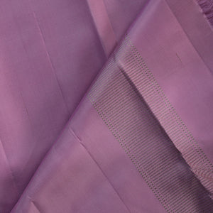 Kanchi Pure Silk Lavender-Purple Traditional Dhoti With Kanduva (8 X 4)