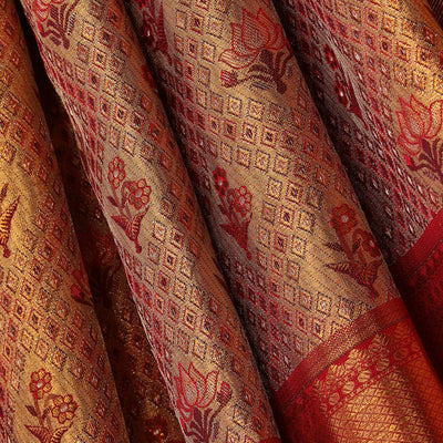 Kanchipattu An Ethereal Tissue Gold Saree