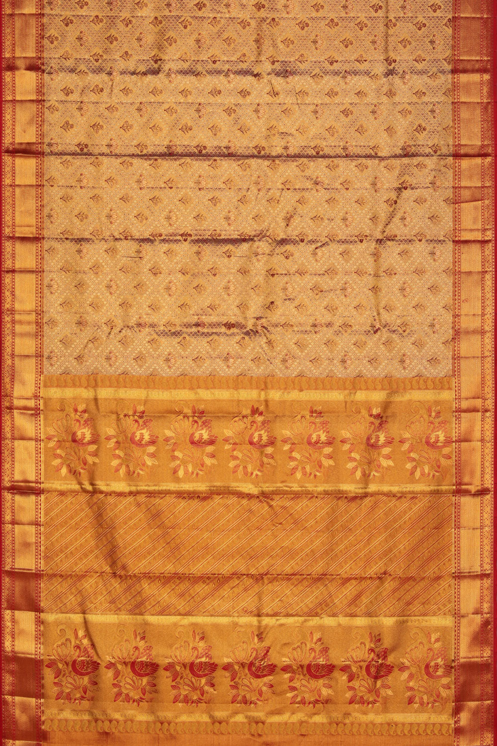 Kanchipattu An Ethereal Tissue Gold Saree