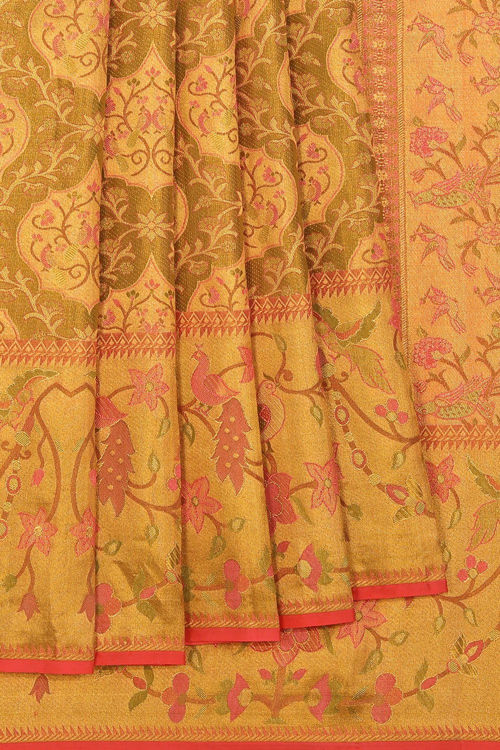 Kanchipattu An Ethereal Gold Saree