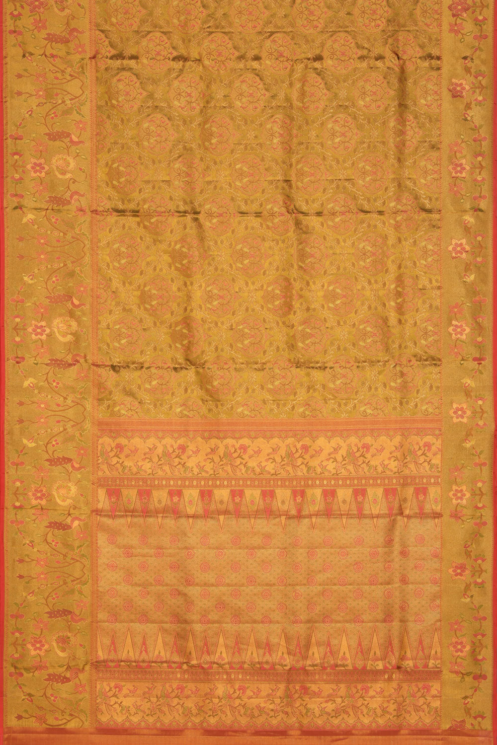 Kanchipattu An Ethereal Gold Saree