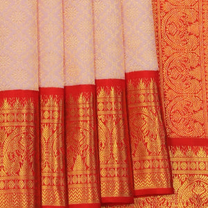 Kanchipattu Baby-Pink Saree