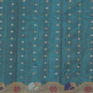 Gadwal-Silk Violet Saree