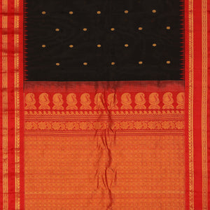 Gadwal Black Saree