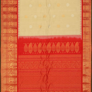 Gadwal Beige Saree