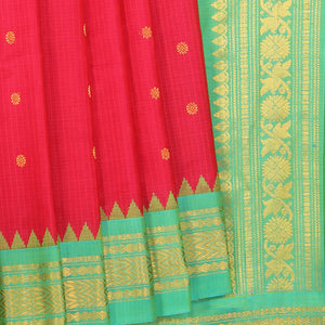 Gadwal Pink Saree