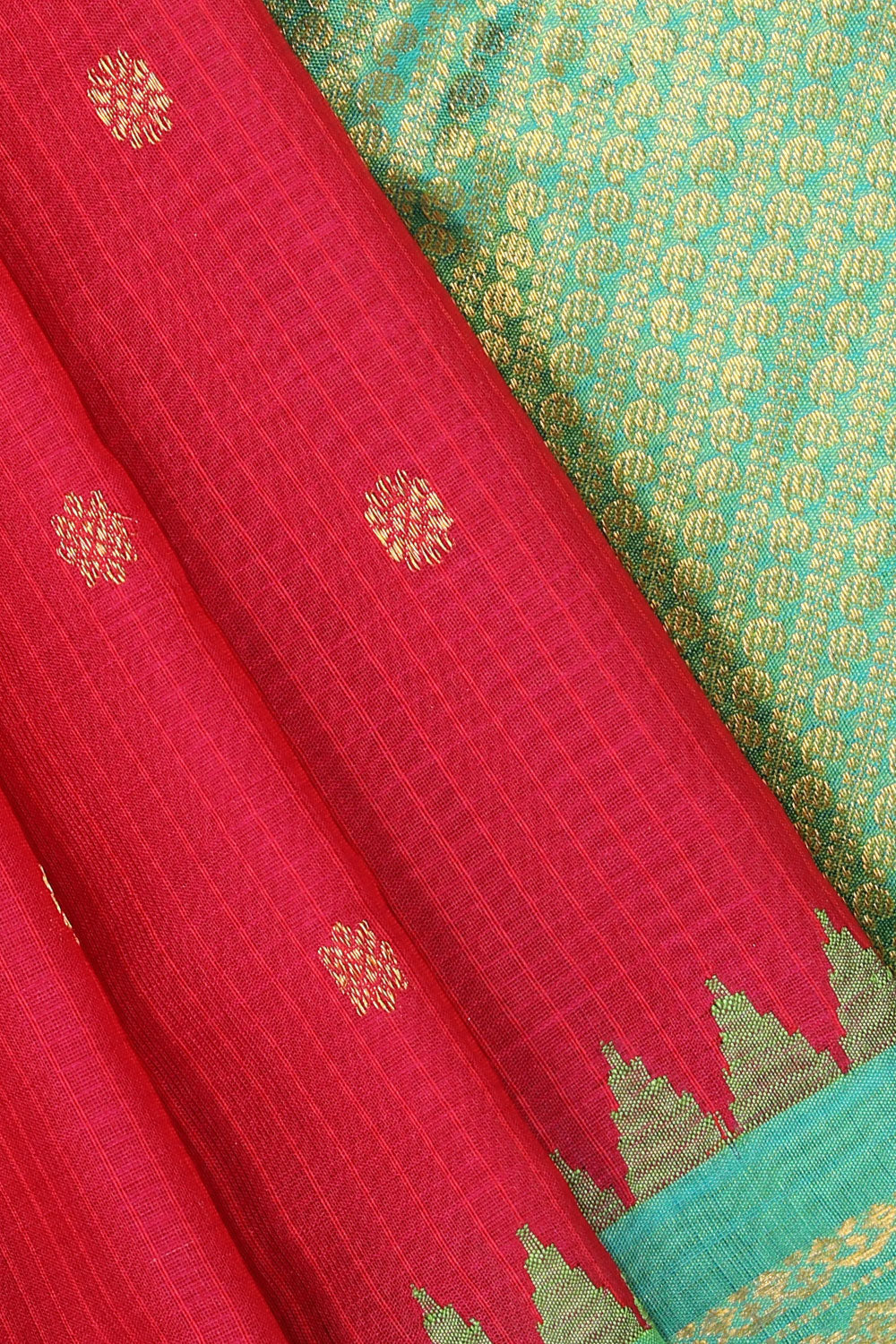 Gadwal Pink Saree