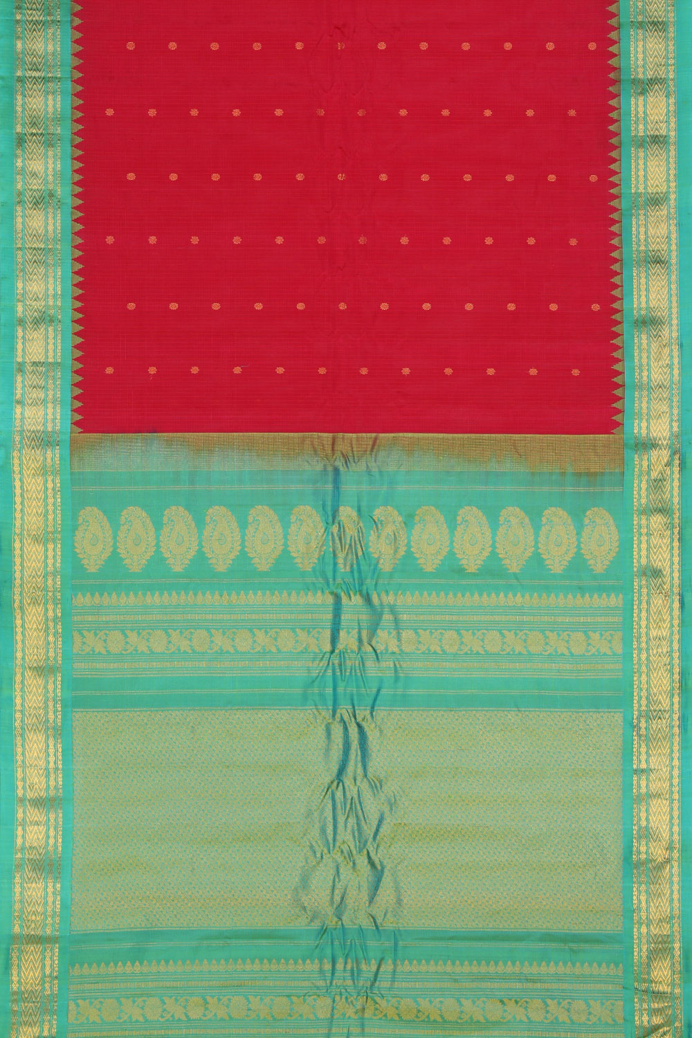 Gadwal Pink Saree