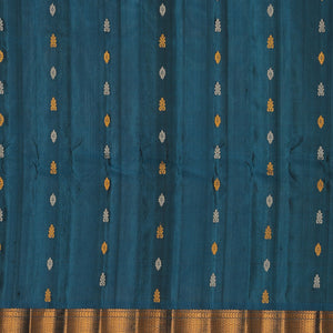 Gadwal Silk Violet Saree