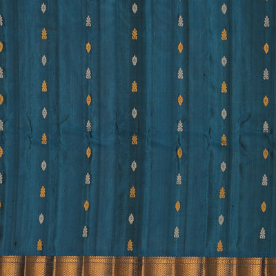 Gadwal Silk Violet Saree
