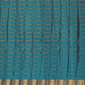 Gadwal Silk Maroon Saree
