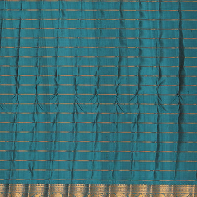 Gadwal Silk Maroon Saree