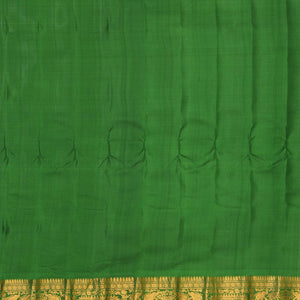 Gadwal Silk Brown Saree