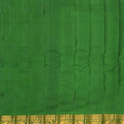 Gadwal Silk Brown Saree