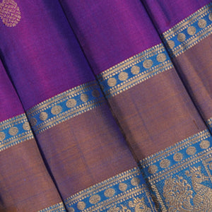 Gorgeous Violet Saree