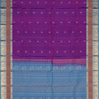 Gorgeous Violet Saree