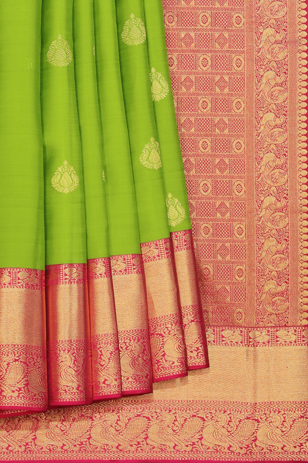 Gorgeous Green Saree