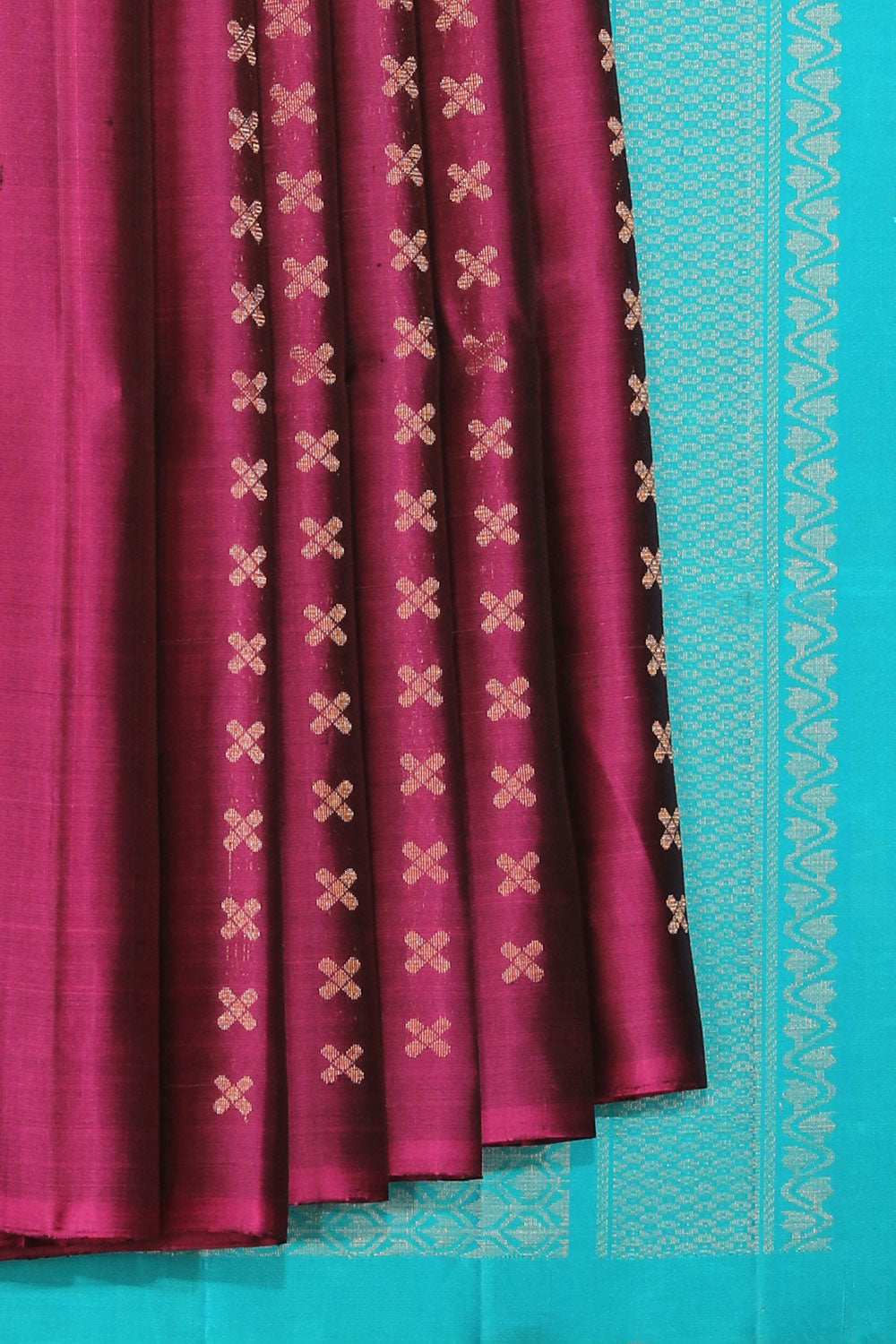 Gorgeous Violet Saree