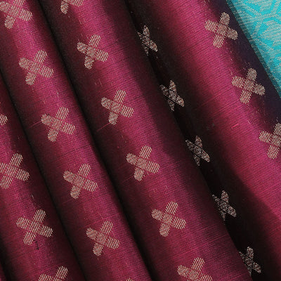Gorgeous Violet Saree