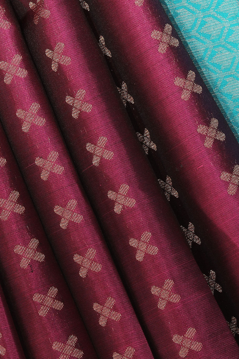 Gorgeous Violet Saree